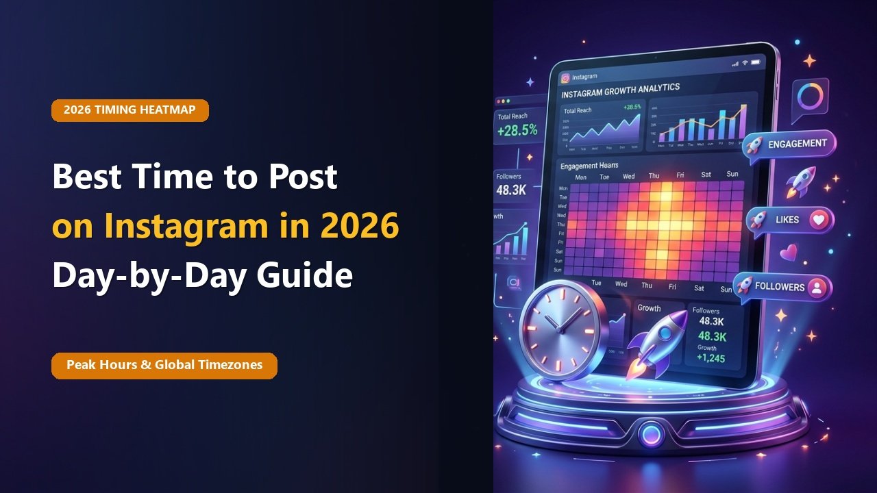 Best Time to Post on Instagram in 2026 (Day-by-Day Heatmap Breakdown)