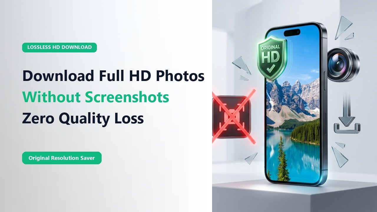 How to Download High-Resolution Photos from Instagram Without Taking Screenshots