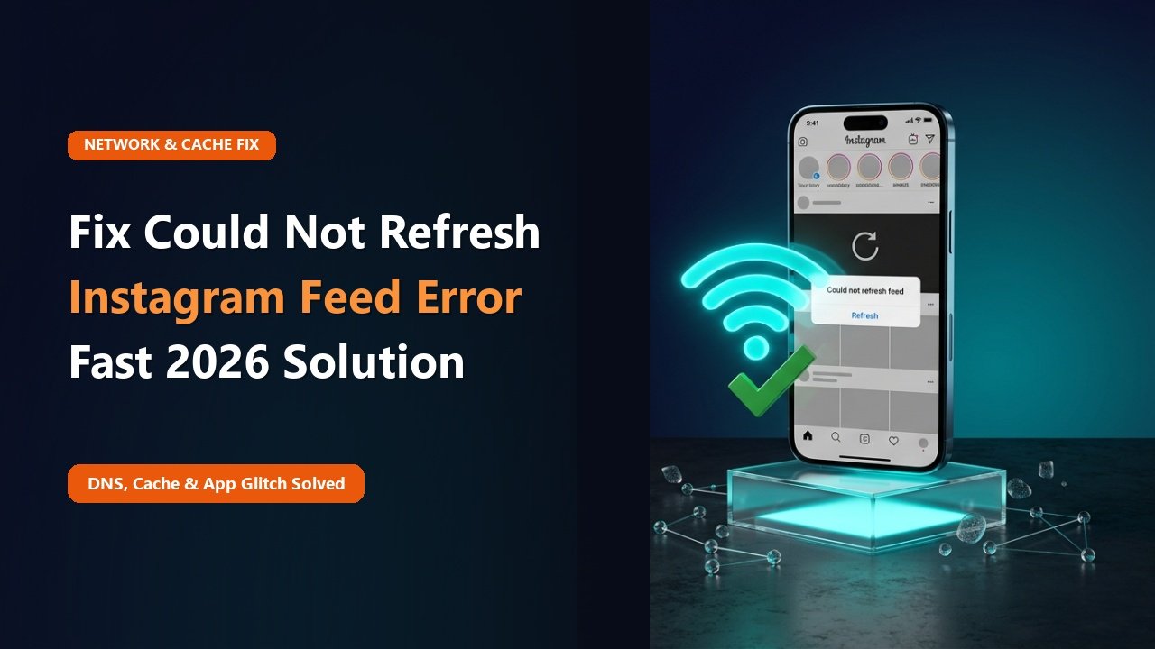 How to Fix Instagram Feed Not Refreshing (Could Not Refresh Feed)