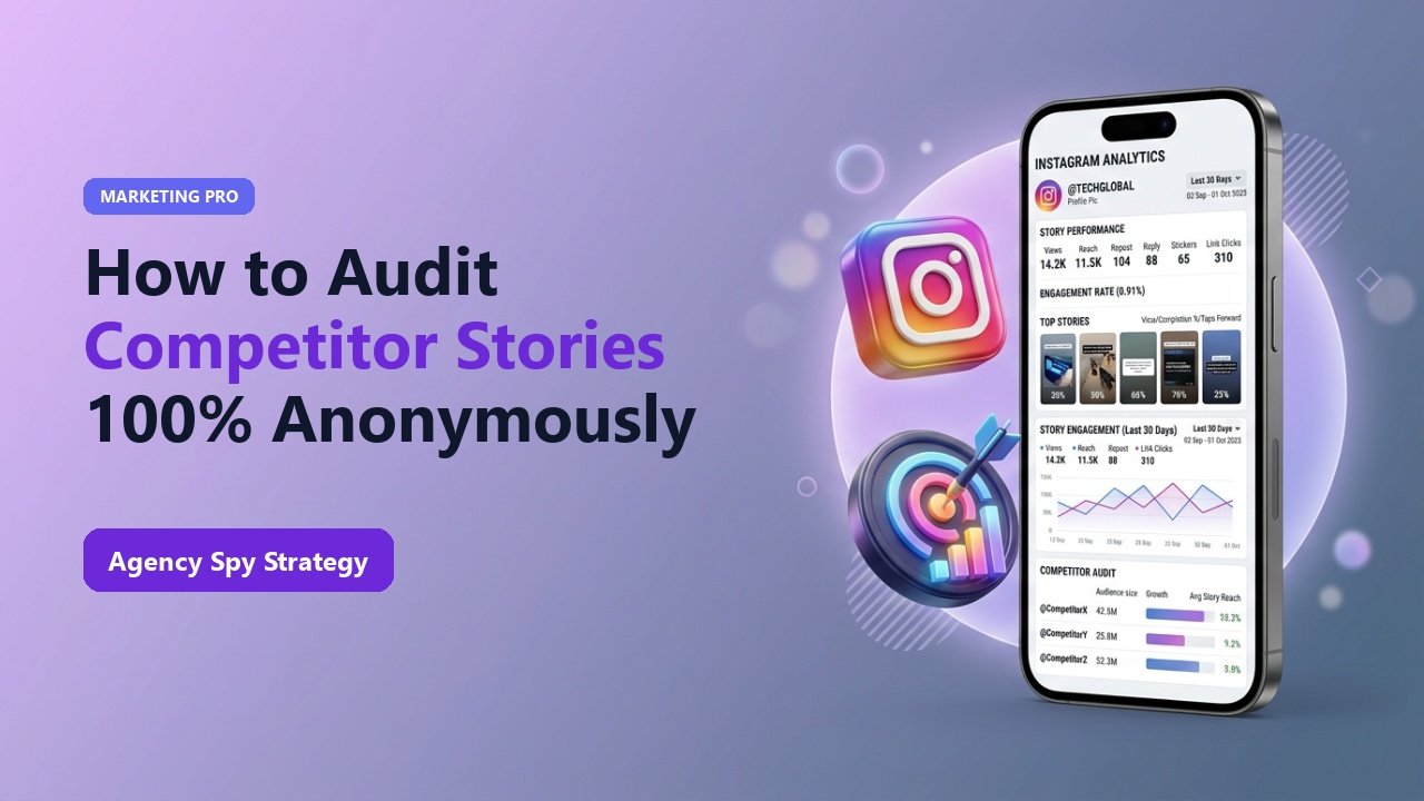 How Marketers & Agencies Audit Competitors Anonymously on Instagram