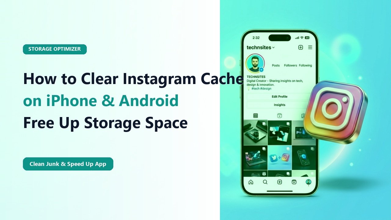 How to Clear Instagram Cache on iPhone & Android (Free Up Storage Space)