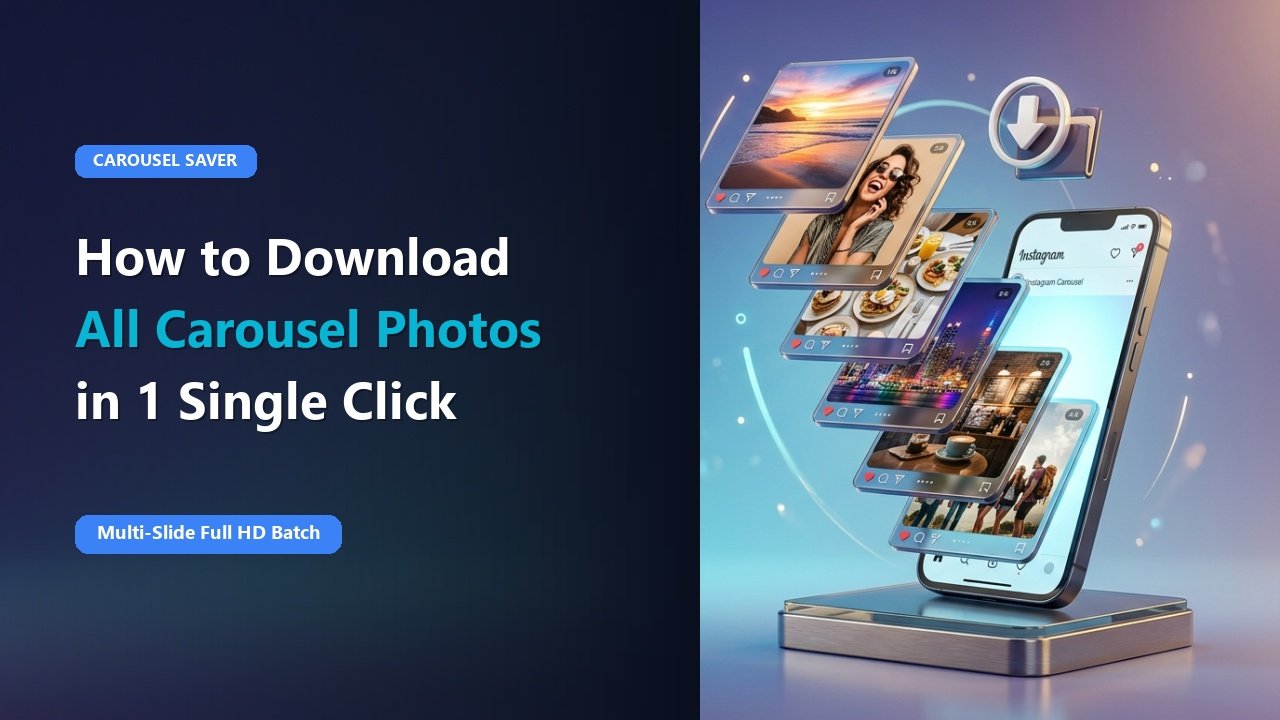 How to Download All Photos from an Instagram Carousel (Multi-Slide Post)