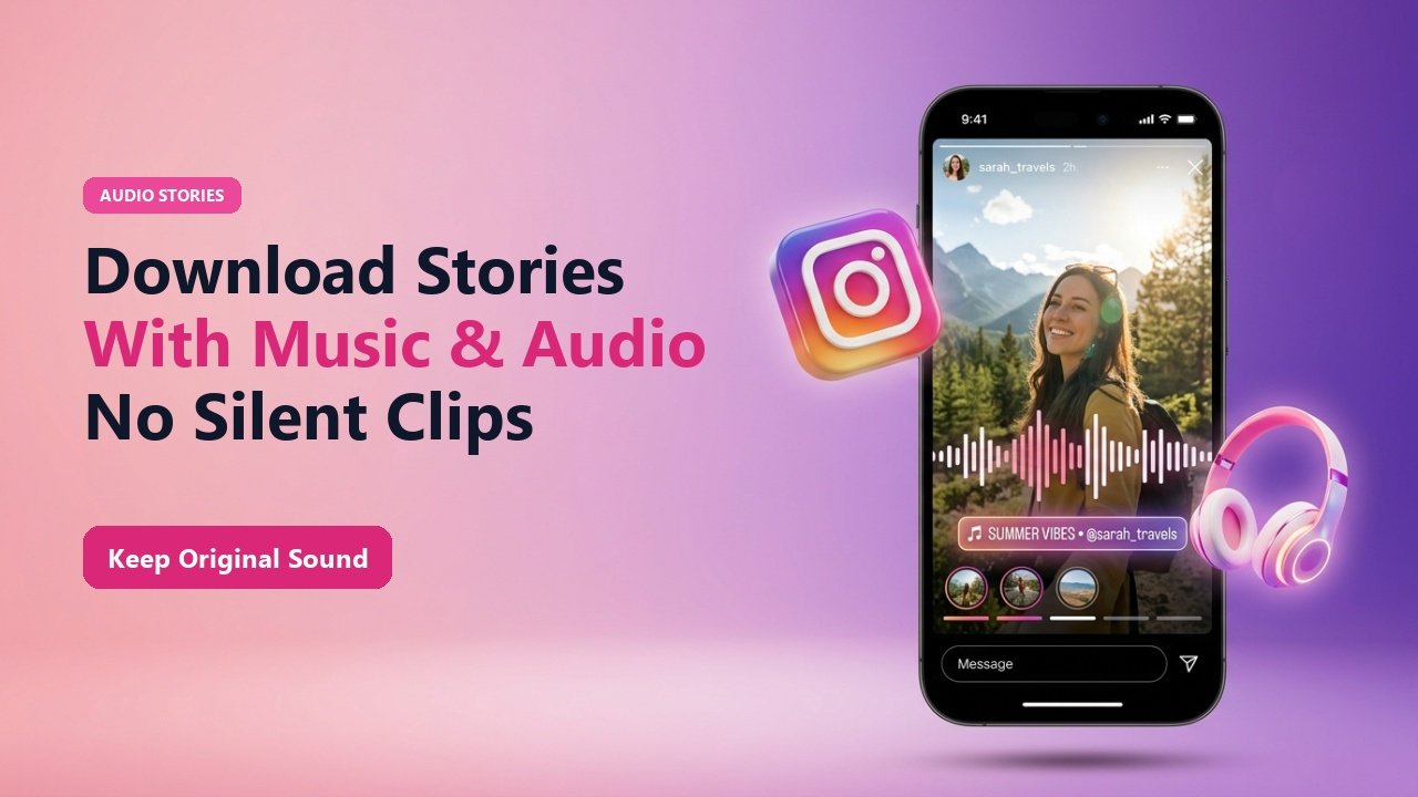 How to Download Instagram Stories with Music (Preserving Original Audio)