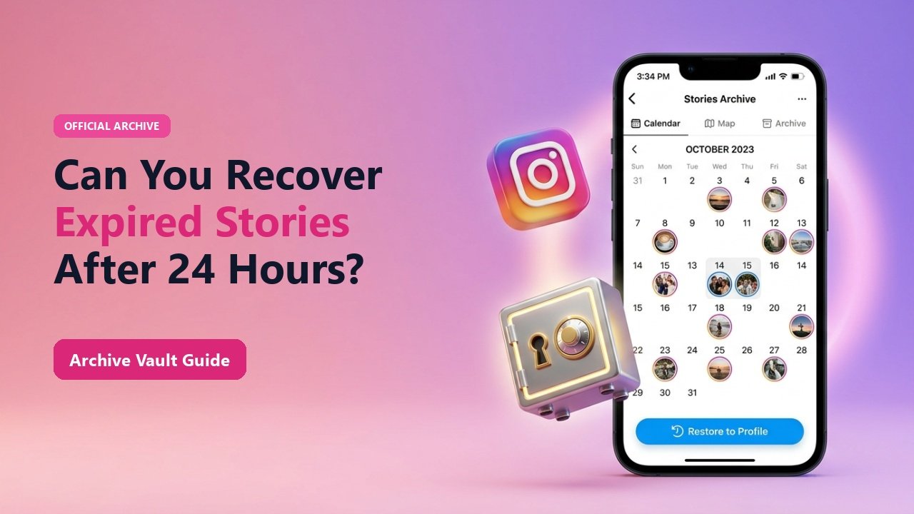 Can You Recover Expired Instagram Stories After 24 Hours? Official Archive Guide