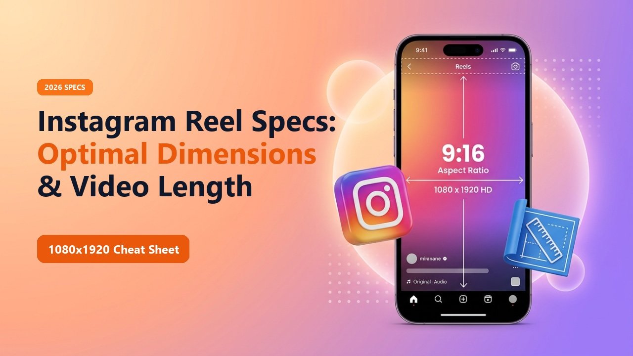 Instagram Reel Length Limit 2026: Optimal Video Dimensions, Ratio & Specs