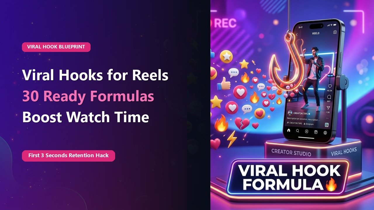 How to Create a Viral Hook for Instagram Reels (30 Fill-in-the-Blank Formulas)